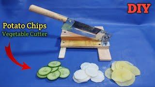 How To Make a Cutter !! Potato Chips knife !! Vegetable Cutter !! Potato Chips !! Diy kitchen Tools