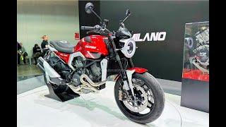 Moto Morini reveals new 750cc, 1200cc V-Twin models at EICMA #motovlog #morini #750cc