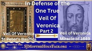 In defense of the one true Veronica Veil & Archconfraternity