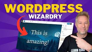 You won't believe WordPress can do this!