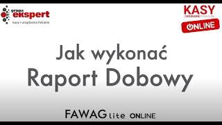 Kasa Fawag Lite Online - raport dobowy