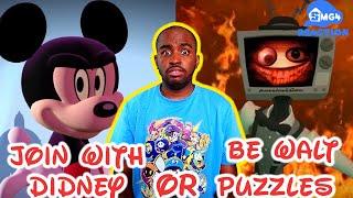 The mouse wants Mr. Puzzles | SMG4 Reaction Puzzles Clubhouse