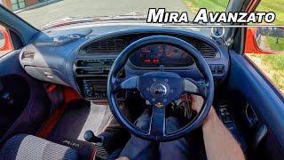 1994 Daihatsu Mira TR-XX Avanzato POV Drive - The Turbo Kei Car Hot Hatch you NEED to Experience