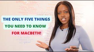 Studying Macbeth? Use These FIVE Points In ANY Question (GCSE English Literature Paper 1 Mock Exams)