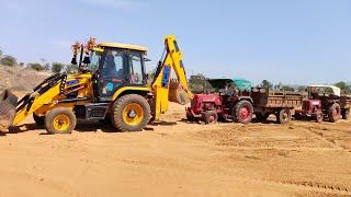 New Jcb Machine Mahindra 475 Mahindra 275 Tractor Trolley Loding Jcb Cartoon jcp Ki Khudai Jcb Video