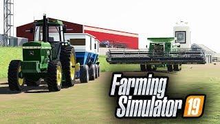 ALMOST DONE WITH HARVEST | TIREDBOG | FARMING SIMULATOR 2019