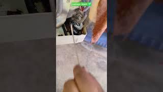 window ac leakage repair ‍️ #motivation #hvac #art #reels #beats #shorts #trending #like #1m #yt