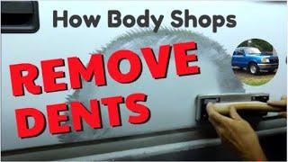 How Body Shops Remove Dents - Detailed Explanation from Start to Finish