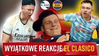 NIESAMOWITE EL CLASICO! SKRÓT REAKCJI NA REAL - BARCELONA 3:2 | LACHU, xFLASHx, FOOTROLL, ZWYKŁY