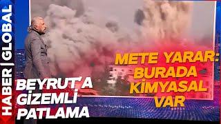 İsrail Dev Bombalar ile Gizli Tüneli Vurdu! Mete Yarar Patlamayı Analiz Etti: Burada Kimyasal Var