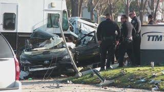 Video captures deadly Santa Ana crash