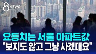 "보지도 않고 그냥 사겠대요"…서울 아파트값 7년여 만에 '최대 상승' / SBS 8뉴스