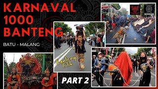 BANTENGAN NUSWANTARA KARNAVAL 1000 BANTENG | PAWAI KELILING KOTA BATU PART 2