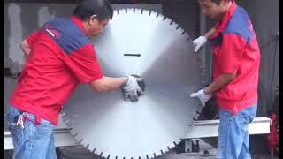 How to use cayken hydraulic wall saw