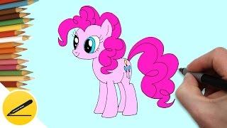 How to Draw Pony Pinkie Pie step by step | Draw a Pony | Pinkie Pie Pictures