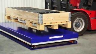 The single Scissor Lift Table: TS 2001