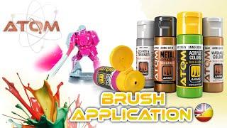 Brush Application/Aplicación a Pincel