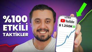  Küçük Kanallar İçin Para Kazanma ve İzlenme Arttırma Taktikleri | YouTube Kanalı Nasıl Büyütülür
