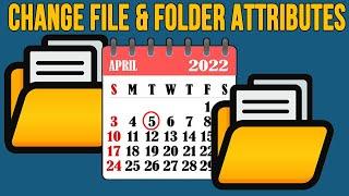 Change Your File and Folder Attributes Using the Attribute Changer GUI