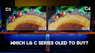 NEW 2024 LG C4 OLED vs  C3 OLED Head to Head Which is the Best TV to Buy?