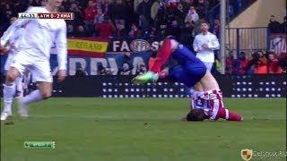 Cristiano Ronaldo Horrific Foul vs Atletico Madrid (Copa Del Rey)