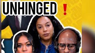 Angela Rye CUSSES 0UT co-host after HEATED discussion on Trump White House visit