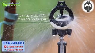 BÉC TƯỚI PHUN MƯA BÙ ÁP CHỐNG MÒN || BÉC BÙ ÁP CHO CÂY ĂN TRÁI