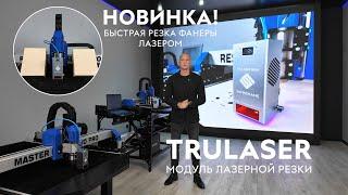 МОДУЛЬ ЛАЗЕРНОЙ РЕЗКИ TRULASER. Резка фанеры 21 мм лазером за 1 проход. ЧПУ по дереву. Savinsname