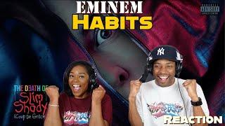 First Time Hearing Eminem - “Habits” (feat. White Gold) Reaction| Asia and BJ