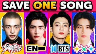 STRAY KIDS vs ENHYPEN vs BTS vs TXT Battle: Save One SongKpop Quiz 2025