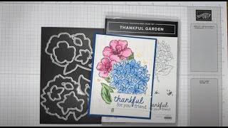 Stampin’ Up! Thankful Garden Thank You Friend Card #diy #papercraf #cardmaking #foldablepapercrafts