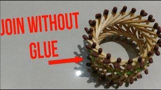 How to join MATCHSTICKS without GLUE || Life Hacks || by EASYWAYZ