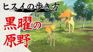 【アルセウス】ヒスイの歩き方 - 黒曜の原野編 - ｜ポケモンレジェンズアルセウス