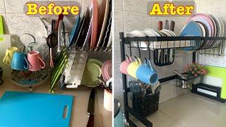 Kitchen Rack Organization || Kitchen Organization Idea || Bangladeshi Smart Kitchen