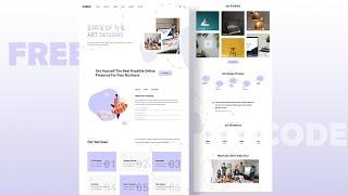 Website Template Design Using HTML AND CSS