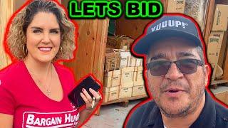 Auction Day Storage Wars Dave Hester Casey Nezhoda LETS BID