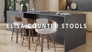 LumiSource Presents: Elisa Counter Stools