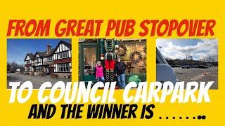 From A GREAT PUB Stopover To A GREAT CENTRAL CARPARK-AND THE WINNER IS ………….