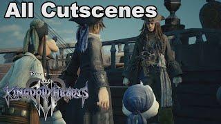 KINGDOM HEARTS 3 Pirates of the Caribbean CUTSCENES