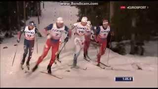 Sondre Turvoll Fossli wins the World Cup Ruka Kuusamo Classic Sprint 2015 HD