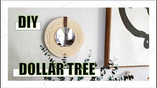 DIY$1  ESPEJO MODERNO DOLLAr TREE   (affordable & easy) 2022