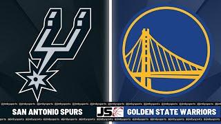 San Antonio Spurs Vs Golden State Warriors | NBA Live Play-By-Play Scoreboard 2024