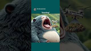 Don’t WASTE FOOD Dwayne x Peele Snorlax #aiart #chatgptart #aifunny