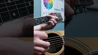 Beginner Practice Tip: Hit the root note of the chord you are changing to before you strum #shorts