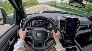 2025 Ram 1500 Laramie Crew Cab 4x4 - POV Test Drive (Binaural Audio)