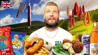 2 Hours of Americans Try British Snacks & Food