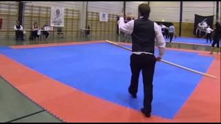 Bergen Open Longsword, pools. Lundborg (R) vs. Parmala(B)