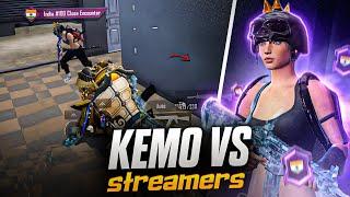 India's TOP 70 Close Encounter KEMO vs Streamer | BGMI 