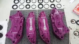 Brembo Brake Caliper Rebuild/Restoration Big Brake Kit || Subaru WRX STi Ep. 26