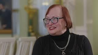 Галина Севостьянова - хранитель фонда русской и зарубежной графики музея им. Врубеля  (Омск, Россия)